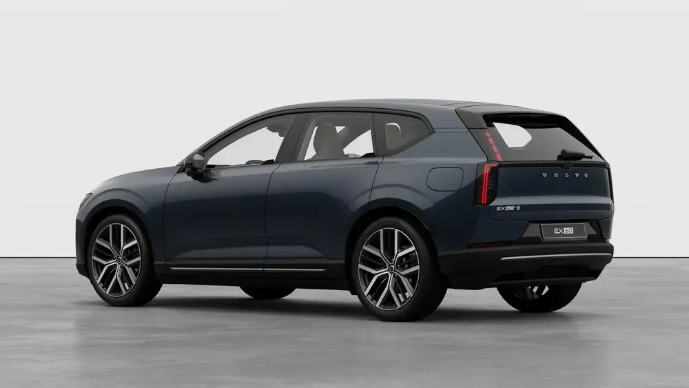Nouveau volvo EX60 SUV Ultra Électrique 4 roues motrices Denim Blue 2