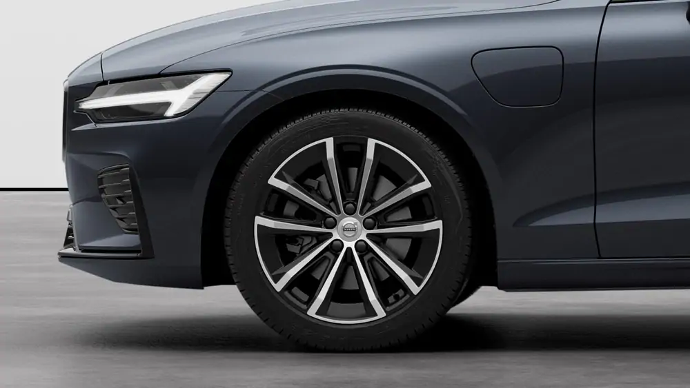 Nouveau Volvo V60 Break Plus Hybride rechargeable 4 roues motrices Denim Blue 3