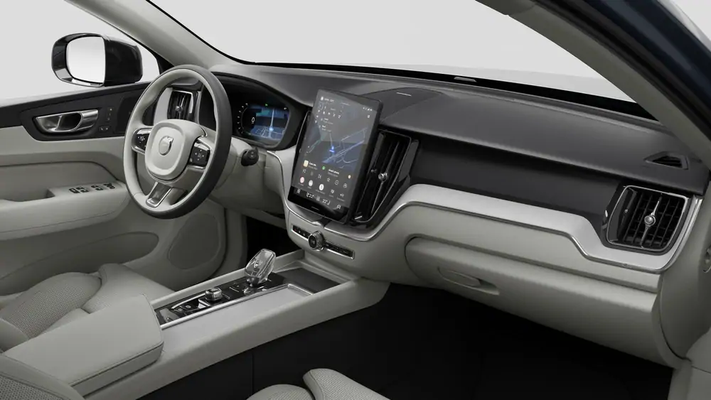 Nouveau Volvo XC60 SUV Plus Hybride rechargeable 4 roues motrices Denim Blue 4