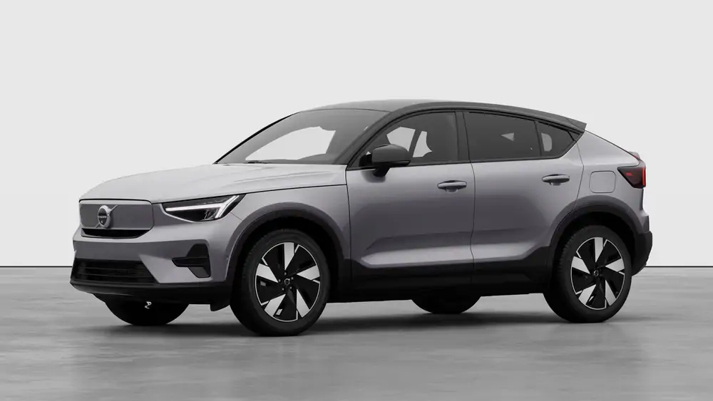 Nouveau Volvo EC40 Crossover (SUV Coupé) Ultra Électrique 2 roues motrices (Propulsion) Aurora Silver 1