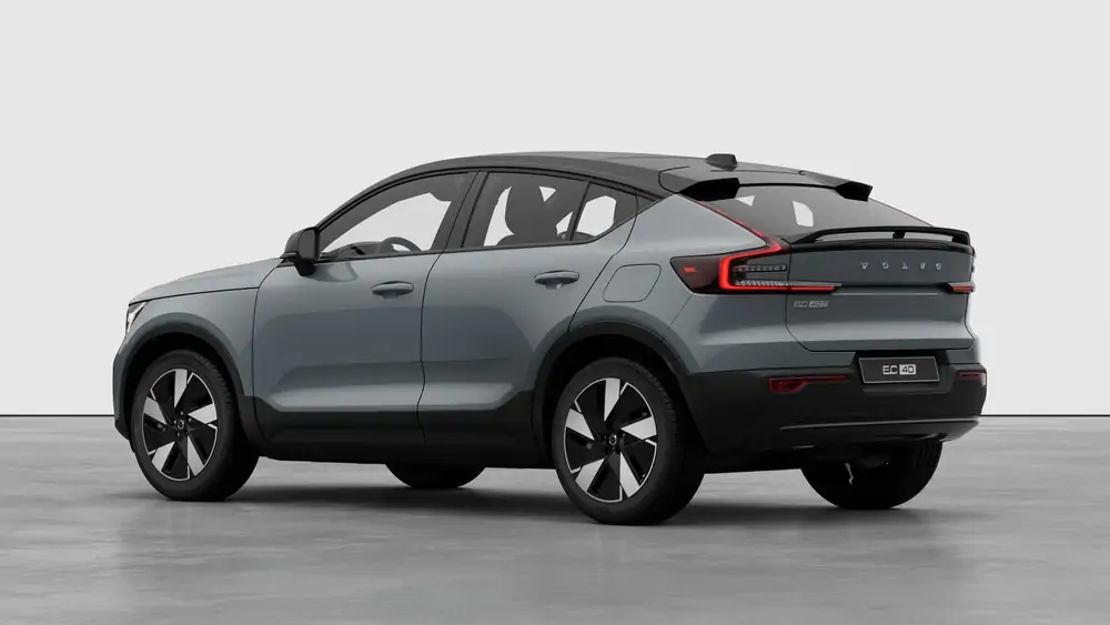 Nouveau Volvo EC40 Crossover (SUV Coupé) Ultra Électrique 2 roues motrices (Propulsion) Vapour Grey 2