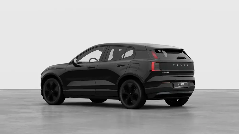 Nouveau Volvo EX30 SUV Ultra 100% électrique 4 roues motrices Onyx Black 2
