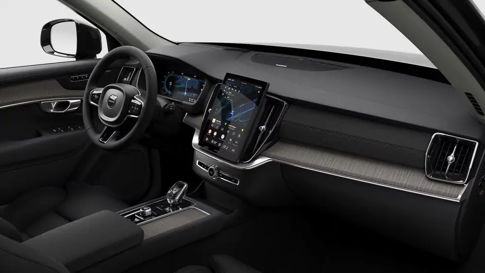 Nouveau Volvo XC90 SUV Ultimate Hybride rechargeable 4 roues motrices Onyx Black 4