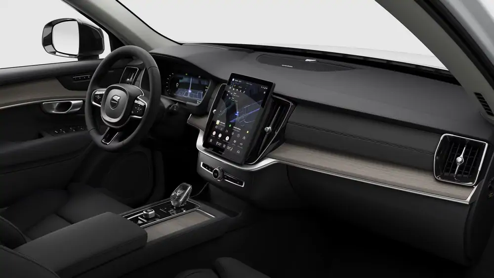 Nouveau Volvo XC90 SUV Ultimate Hybride rechargeable 4 roues motrices Crystal White Pearl 4