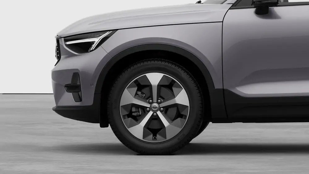 Nouveau Volvo XC40 SUV Ultimate Micro-hybride 2 roues motrices (Traction) Aurora Silver 3