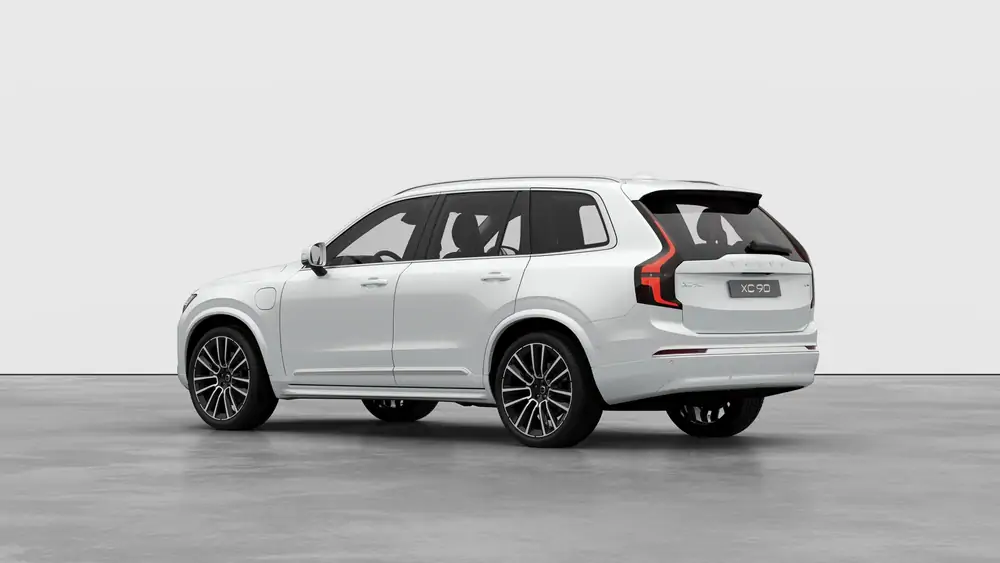 Nouveau Volvo XC90 SUV Ultimate Hybride rechargeable 4 roues motrices Crystal White Pearl 2