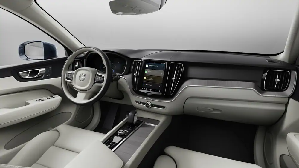 Nouveau Volvo XC60 SUV Plus Hybride rechargeable 4 roues motrices Denim Blue 4