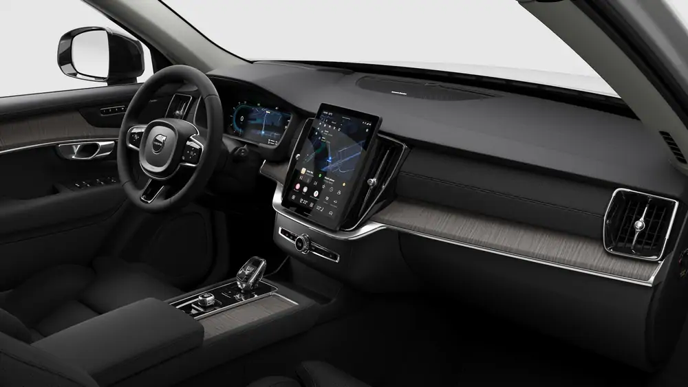 Nouveau Volvo XC90 SUV Ultimate Hybride rechargeable 4 roues motrices Silver Dawn 4