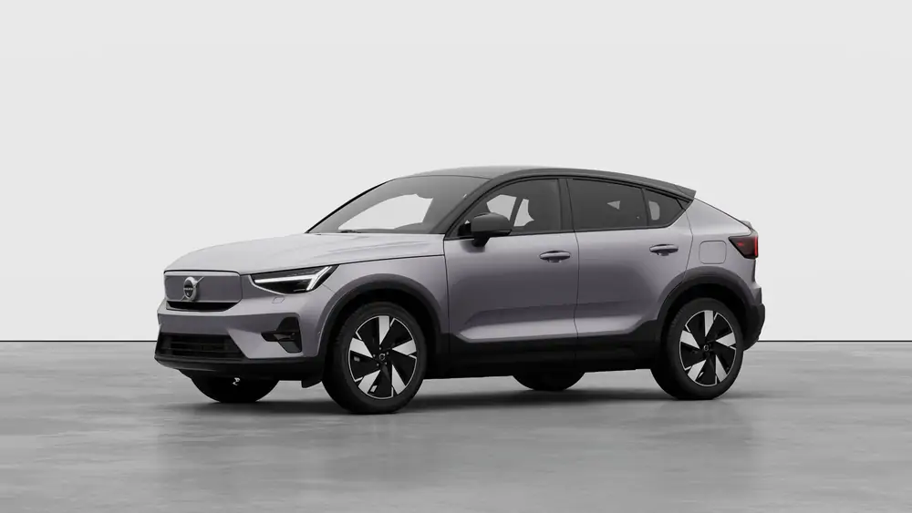 Nouveau Volvo EC40 Crossover (SUV Coupé) Ultra Électrique 2 roues motrices (Propulsion) Aurora Silver 1