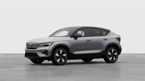 Nouveau Volvo EC40 Crossover (SUV Coupé) Ultra Électrique 2 roues motrices (Propulsion) Aurora Silver