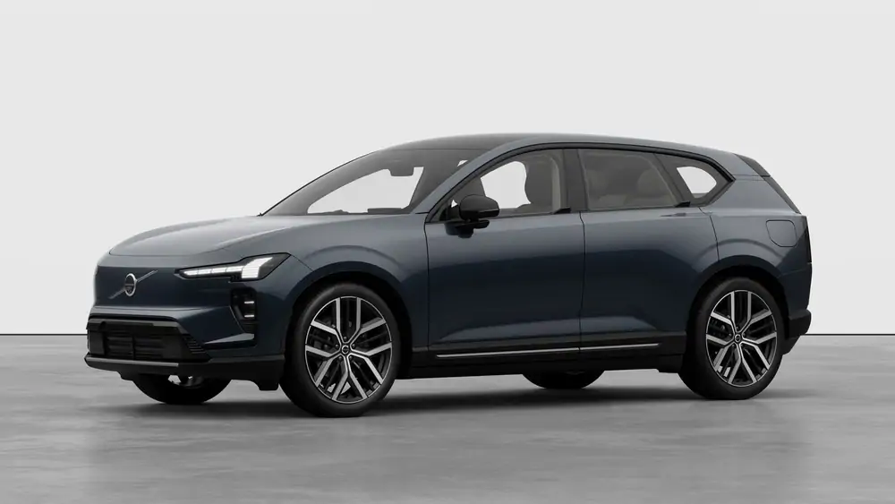 Nouveau volvo EX60 SUV Ultra Électrique 4 roues motrices Denim Blue 1