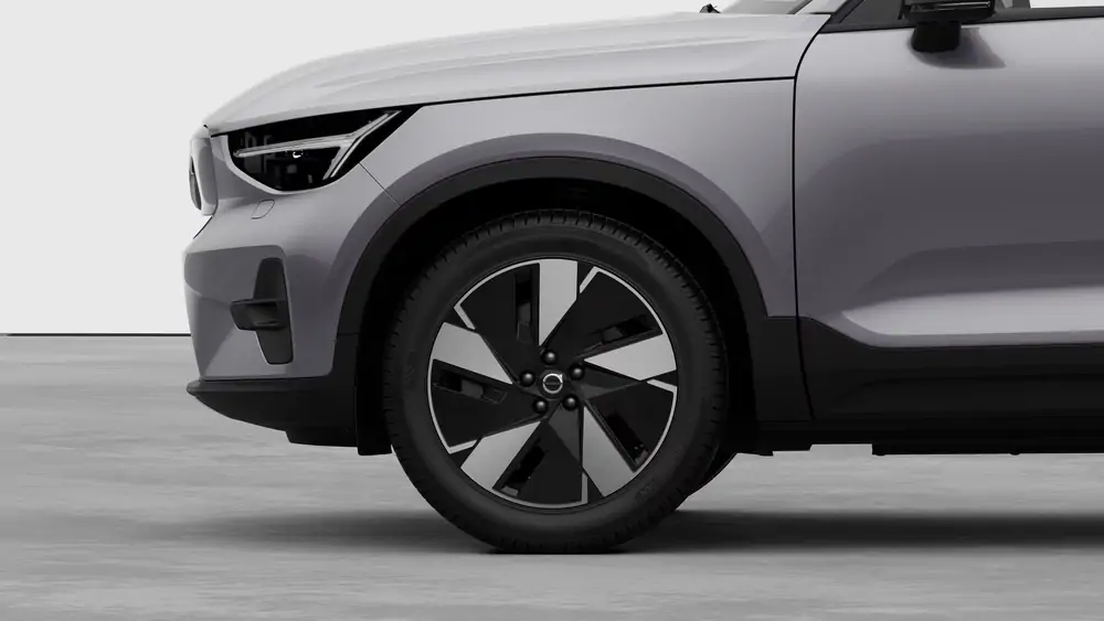 Nouveau volvo EX40 SUV Start Business Edition Électrique 2 roues motrices (Propulsion) Aurora Silver 3