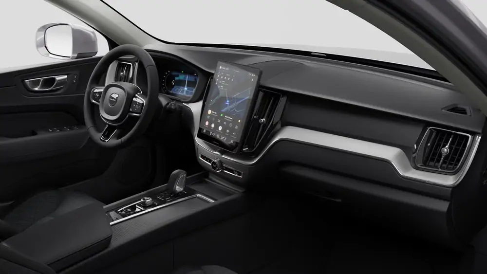 Nouveau Volvo XC60 SUV Start Hybride rechargeable 4 roues motrices Aurora Silver 4