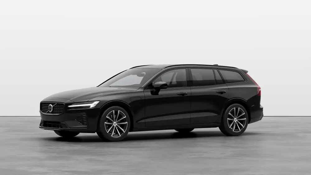 Nouveau volvo V60 Break Plus Hybride rechargeable 4 roues motrices Onyx Black 1