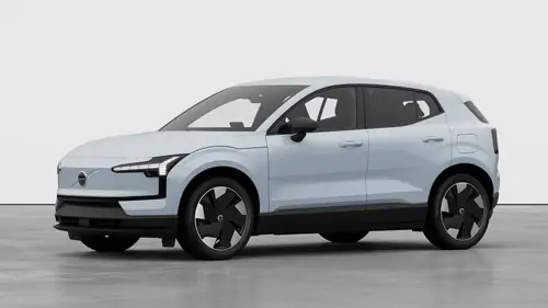 Nouveau Volvo EX30 SUV Plus 100% électrique 4 roues motrices Cloud Blue