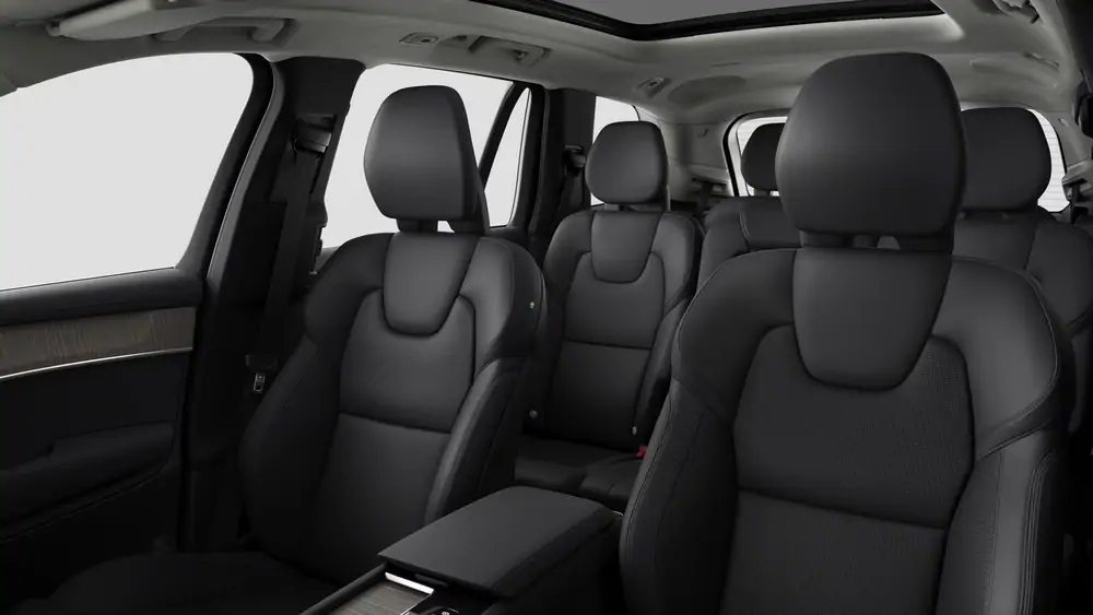 Nouveau Volvo XC90 SUV Ultimate Hybride rechargeable 4 roues motrices Aurora Silver 5