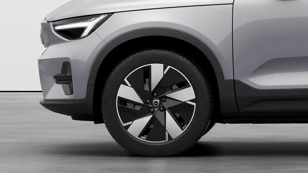Nouveau Volvo EC40 Crossover (SUV Coupé) Start Électrique 2 roues motrices (Propulsion) Silver Dawn 3