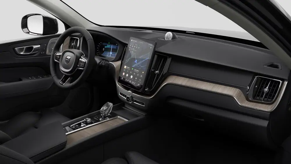 Nouveau Volvo XC60 SUV Ultimate Hybride rechargeable 4 roues motrices Onyx Black 4