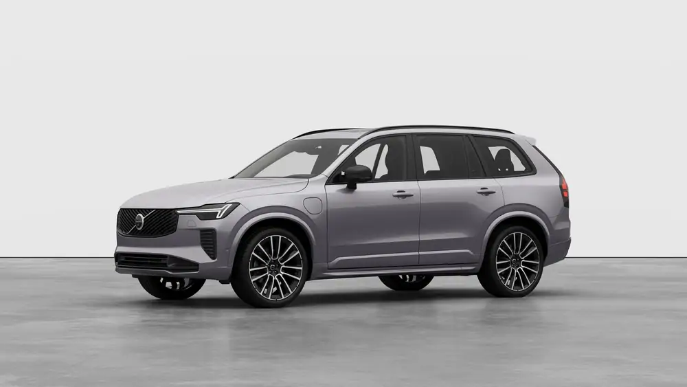 Nouveau Volvo XC90 SUV Ultimate Hybride rechargeable 4 roues motrices Aurora Silver 1