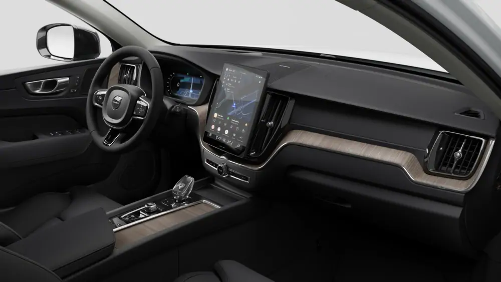 Nouveau Volvo XC60 SUV Ultimate Hybride rechargeable 4 roues motrices Crystal White Pearl 4