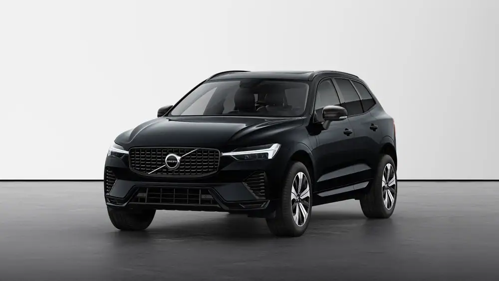 Nouveau Volvo XC60 SUV Plus Hybride rechargeable 4 roues motrices Onyx Black 1