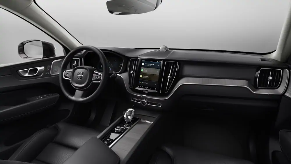 Nouveau Volvo XC60 SUV Ultimate Hybride rechargeable 4 roues motrices Platinum Grey 4