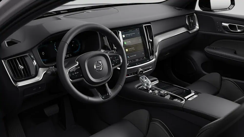 Nouveau Volvo V60 Break Plus Hybride rechargeable 4 roues motrices Vapour Grey 4