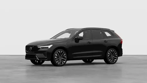 Nouveau Volvo XC60 SUV Ultimate Hybride rechargeable 4 roues motrices Onyx Black