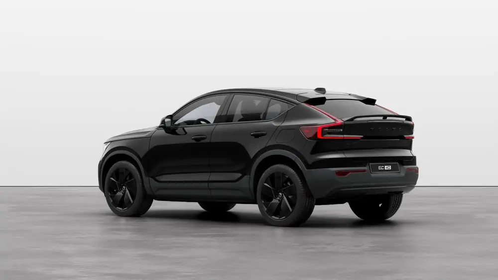 Nouveau Volvo EC40 Crossover (SUV Coupé) Plus Électrique 2 roues motrices (Propulsion) Onyx Black 2