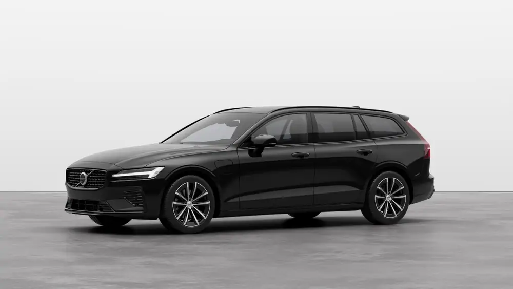 Nouveau Volvo V60 Break Plus Hybride rechargeable 4 roues motrices Onyx Black 1