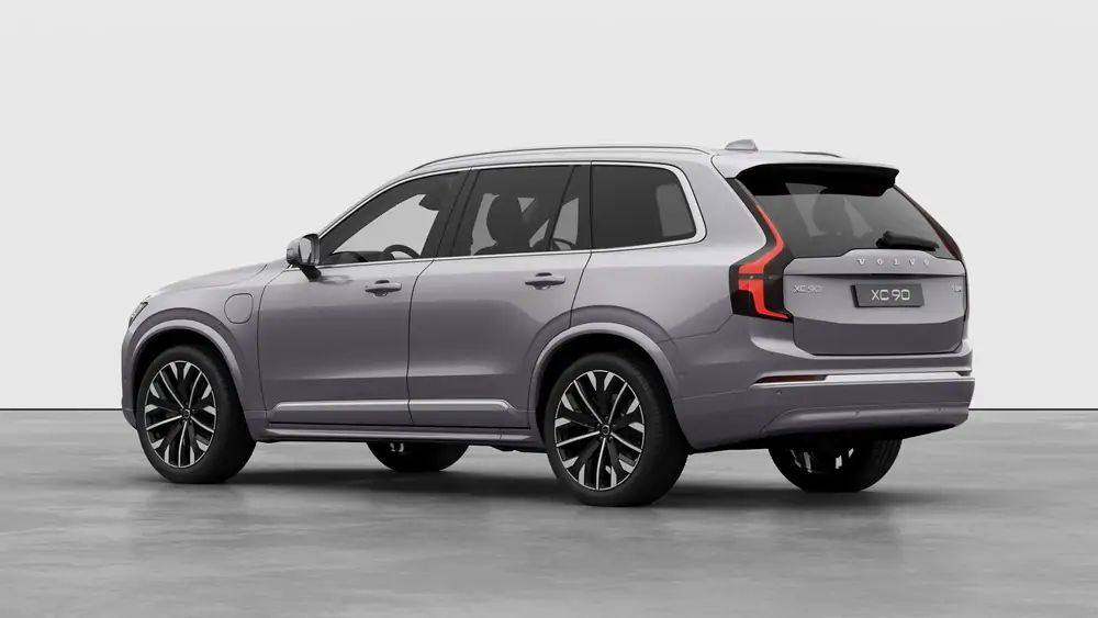 Nouveau Volvo XC90 SUV Ultimate Hybride rechargeable 4 roues motrices Aurora Silver 2