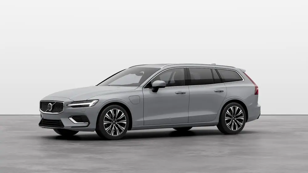 Nouveau Volvo V60 Break Ultimate Hybride rechargeable 4 roues motrices Vapour Grey 1