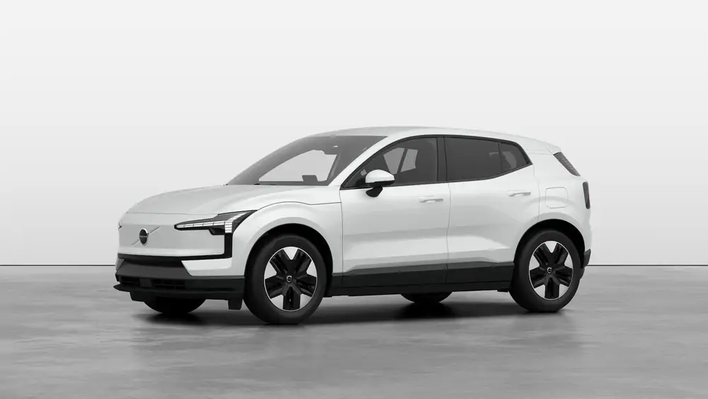 Nouveau Volvo EX30 SUV Start Électrique 2 roues motrices (Propulsion) Crystal White Pearl 1