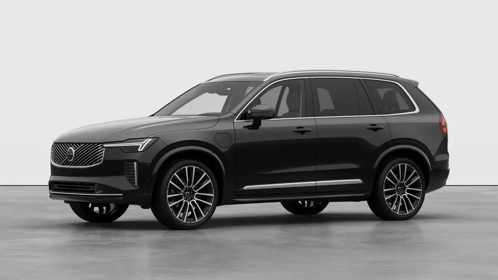 Nouveau Volvo XC90 SUV Ultimate Hybride rechargeable 4 roues motrices Onyx Black 1