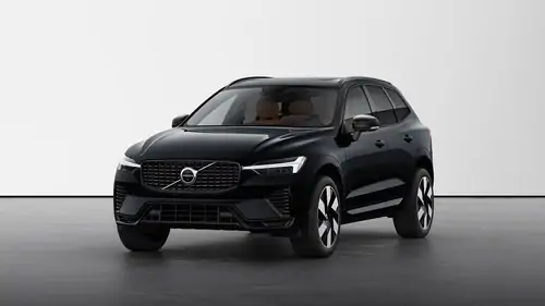 Nouveau Volvo XC60 SUV Ultimate Hybride rechargeable 4 roues motrices Onyx Black