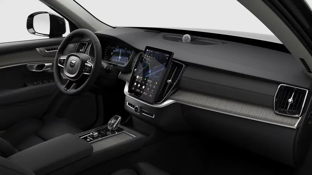 Nouveau Volvo XC90 SUV Ultimate Hybride rechargeable 4 roues motrices Onyx Black 4