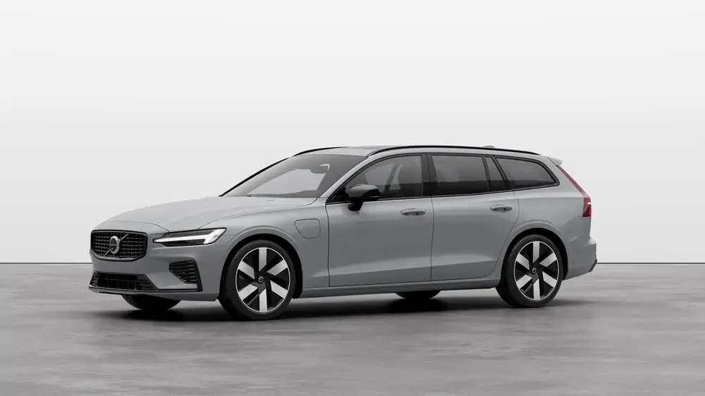 Nouveau Volvo V60 Break Plus Hybride rechargeable 4 roues motrices Vapour Grey 1