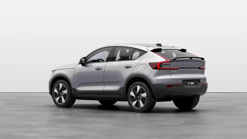 Nouveau Volvo EC40 Crossover (SUV Coupé) Start Électrique 2 roues motrices (Propulsion) Silver Dawn 2