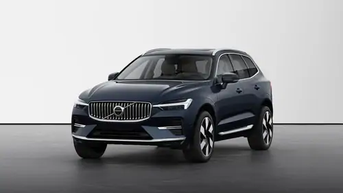 Nouveau Volvo XC60 SUV Ultimate Hybride rechargeable 4 roues motrices Denim Blue