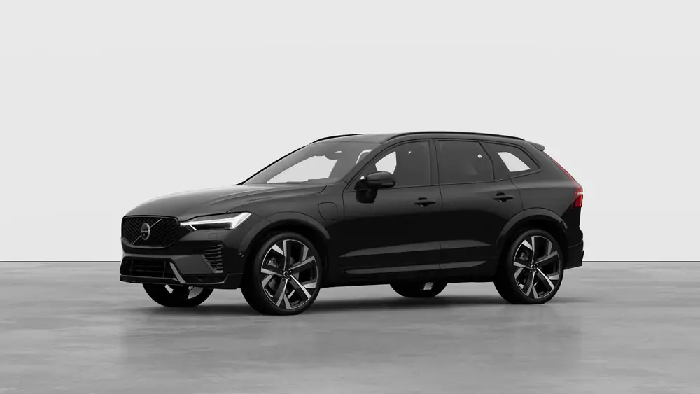 Nouveau Volvo XC60 SUV Ultimate Hybride rechargeable 4 roues motrices Onyx Black 1