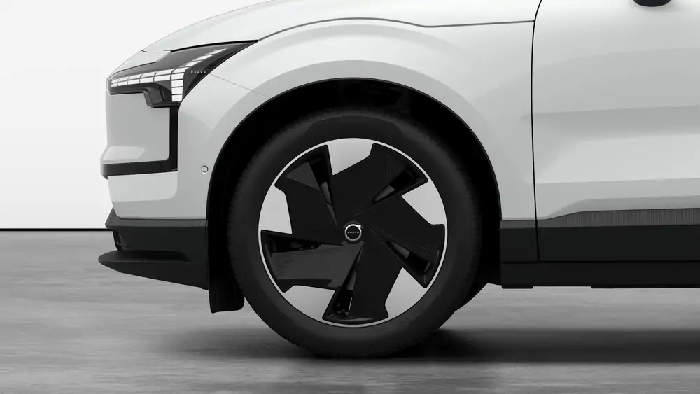 Nouveau Volvo EX30 SUV Ultra Électrique 2 roues motrices (Propulsion) Crystal White Pearl 3