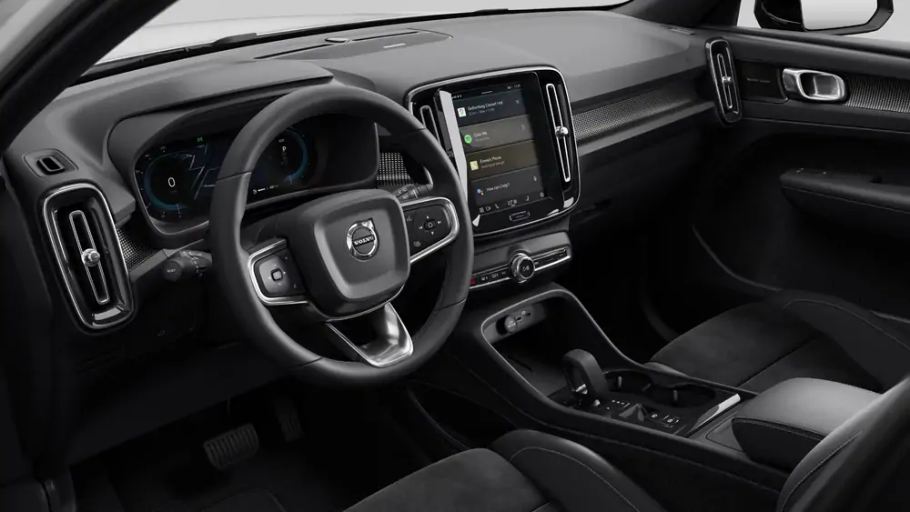Nouveau Volvo XC40 SUV Ultimate B3 Micro-hybride 2 roues motrices (Traction) Crystal White Pearl 4