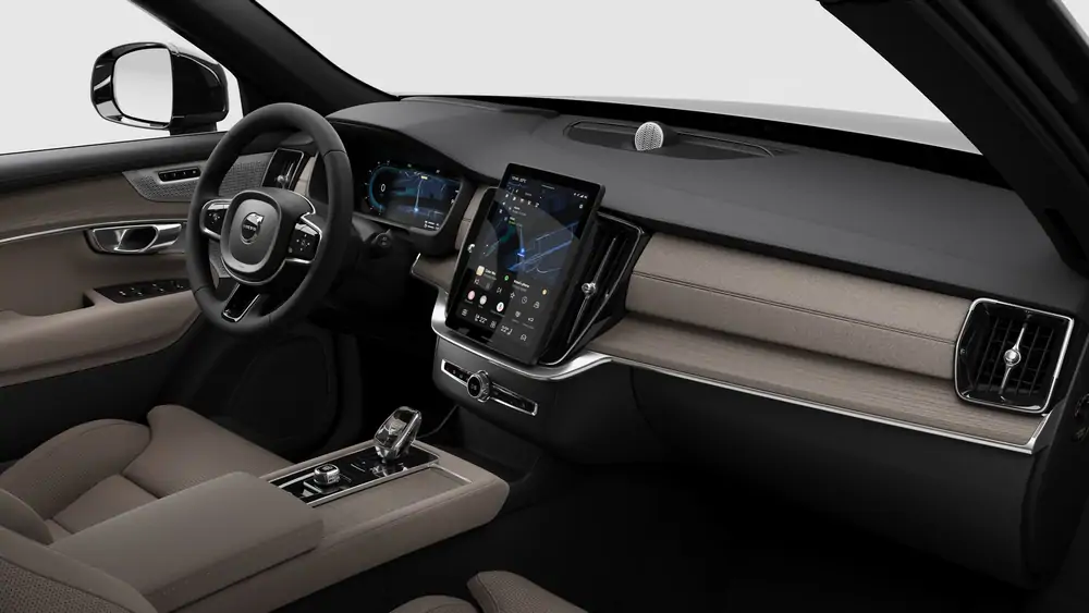 Nouveau Volvo XC90 SUV Ultimate Hybride rechargeable 4 roues motrices Onyx Black 4