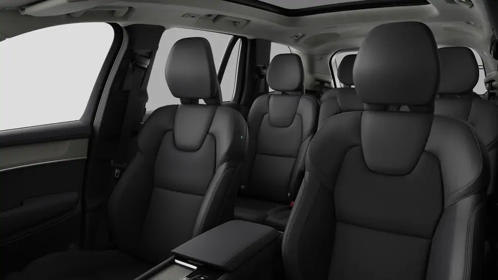 Nouveau Volvo XC90 SUV Ultimate Hybride rechargeable 4 roues motrices Onyx Black 5