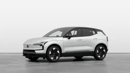 Nouveau Volvo EX30 SUV Plus électrique 2 roues motrices (Propulsion) Crystal White Pearl