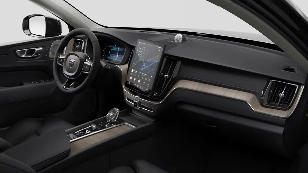 Nouveau Volvo XC60 SUV Ultimate Hybride rechargeable 4 roues motrices Onyx Black 4