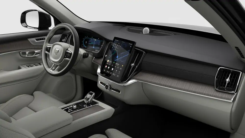 Nouveau Volvo XC90 SUV Ultimate Hybride rechargeable 4 roues motrices Onyx Black 4