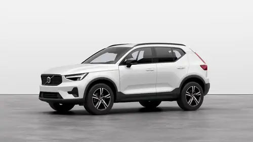 Nouveau Volvo XC40 SUV Plus Électrique 2 roues motrices (Traction) Crystal White Pearl