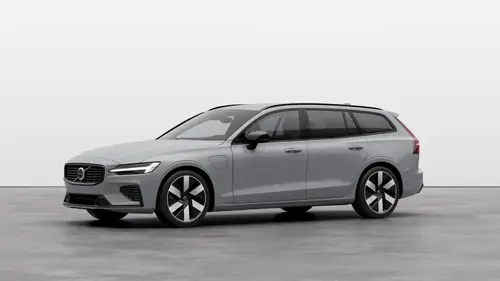 Nouveau Volvo V60 Break Plus Hybride rechargeable 4 roues motrices Vapour Grey