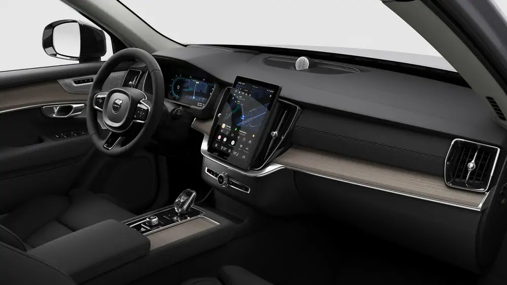 Nouveau Volvo XC90 SUV Ultimate Hybride rechargeable 4 roues motrices Aurora Silver 4